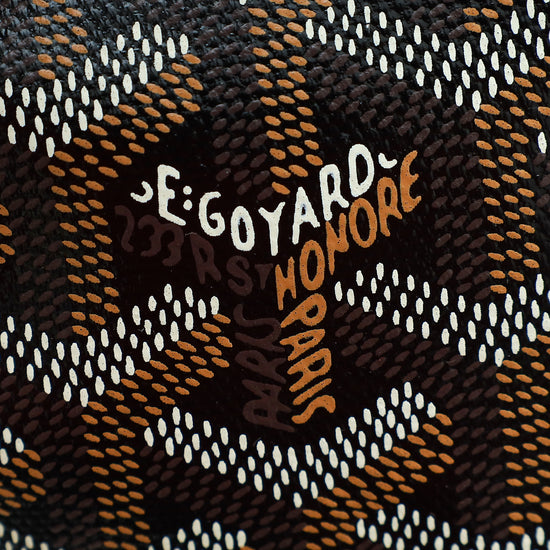 Goyard Black Goyardine Saint Louis PM Bag