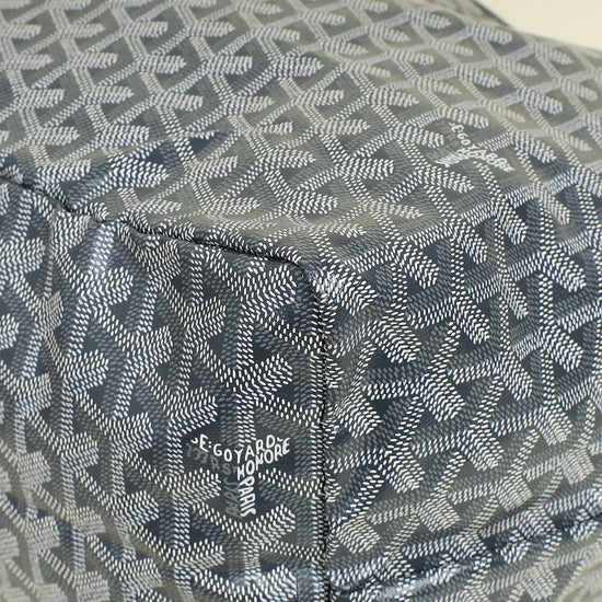 Goyard Grey Goyardine Saint Louis GM Bag