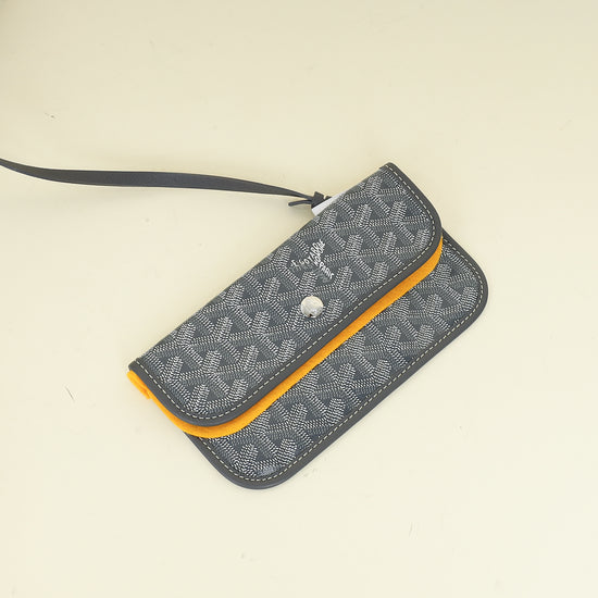 Goyard Grey Goyardine Saint Louis GM Bag