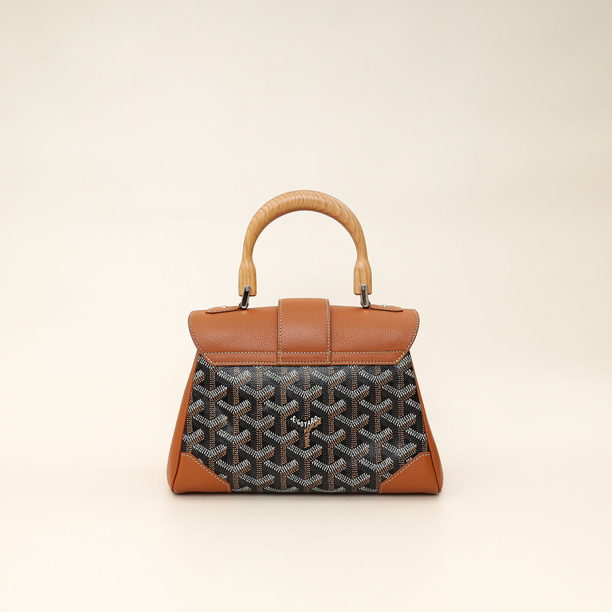 Goyard Bicolor Goyardine Saigon Mini Souple Bag-Goyard-THE CLOSET