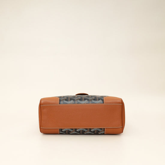 Goyard Bicolor Goyardine Saigon Mini Souple Bag-Goyard-THE CLOSET