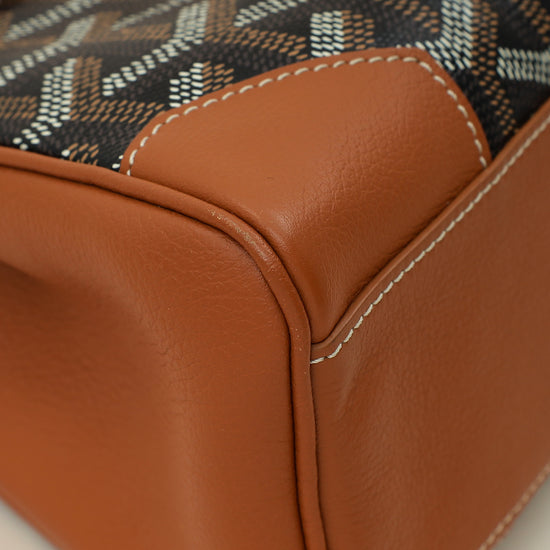 Goyard Bicolor Goyardine Saigon Mini Souple Bag-Goyard-THE CLOSET