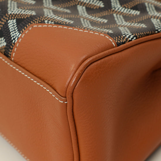 Goyard Bicolor Goyardine Saigon Mini Souple Bag-Goyard-THE CLOSET