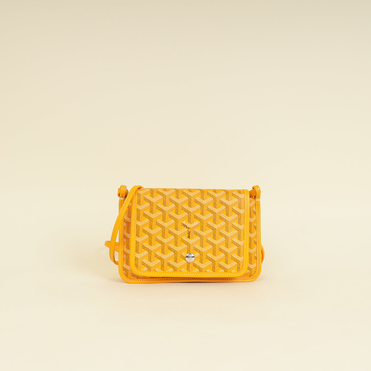Goyard Yellow Goyardine Plumet Wallet Clutch Bag-Goyard-THE CLOSET