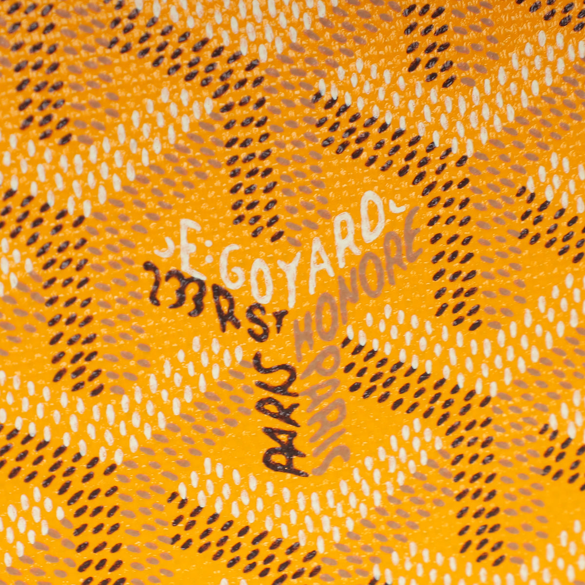 Goyard Yellow Goyardine Plumet Wallet Clutch Bag-Goyard-THE CLOSET