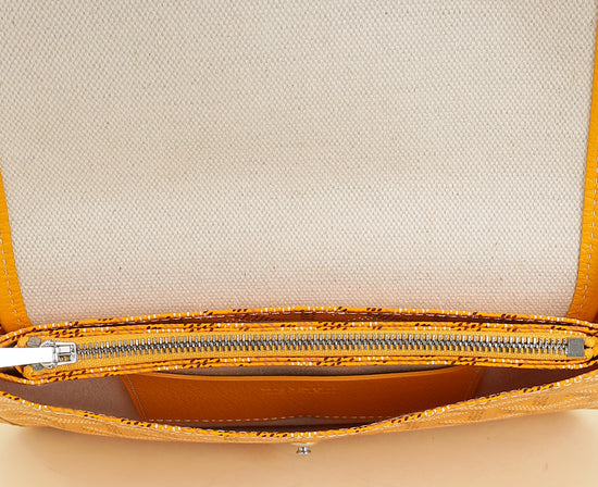 Goyard Yellow Goyardine Plumet Wallet Clutch Bag-Goyard-THE CLOSET