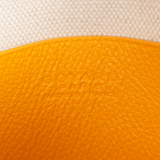 Goyard Yellow Goyardine Plumet Wallet Clutch Bag-Goyard-THE CLOSET