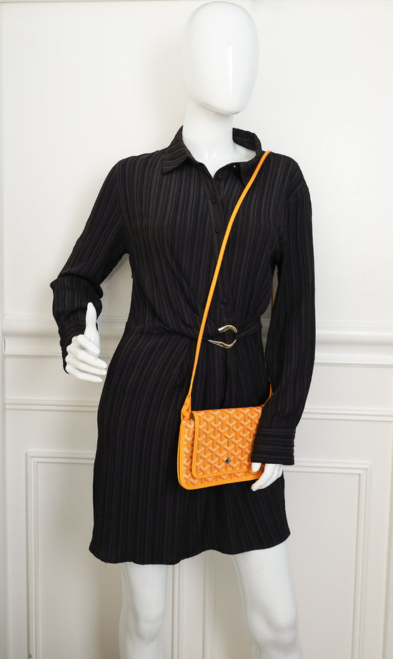 Goyard Yellow Goyardine Plumet Wallet Clutch Bag-Goyard-THE CLOSET