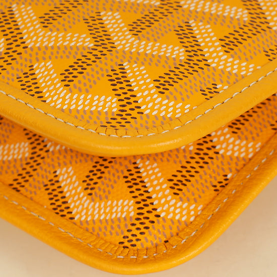 Goyard Yellow Goyardine Plumet Wallet Clutch Bag-Goyard-THE CLOSET