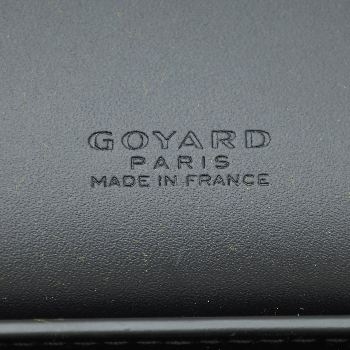 Goyard Black Goyardine Duchesse Marie Caroline Bag