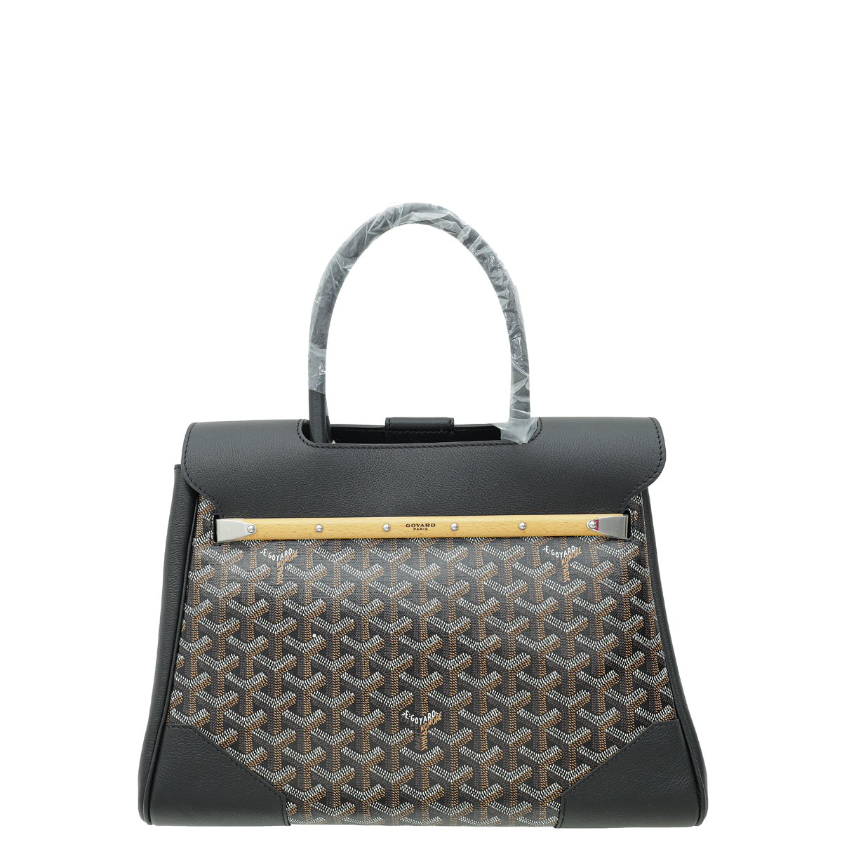 Goyard Black Cabas Saigon MM Bag-Goyard-THE CLOSET