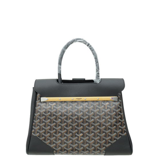 Goyard Black Cabas Saigon MM Bag