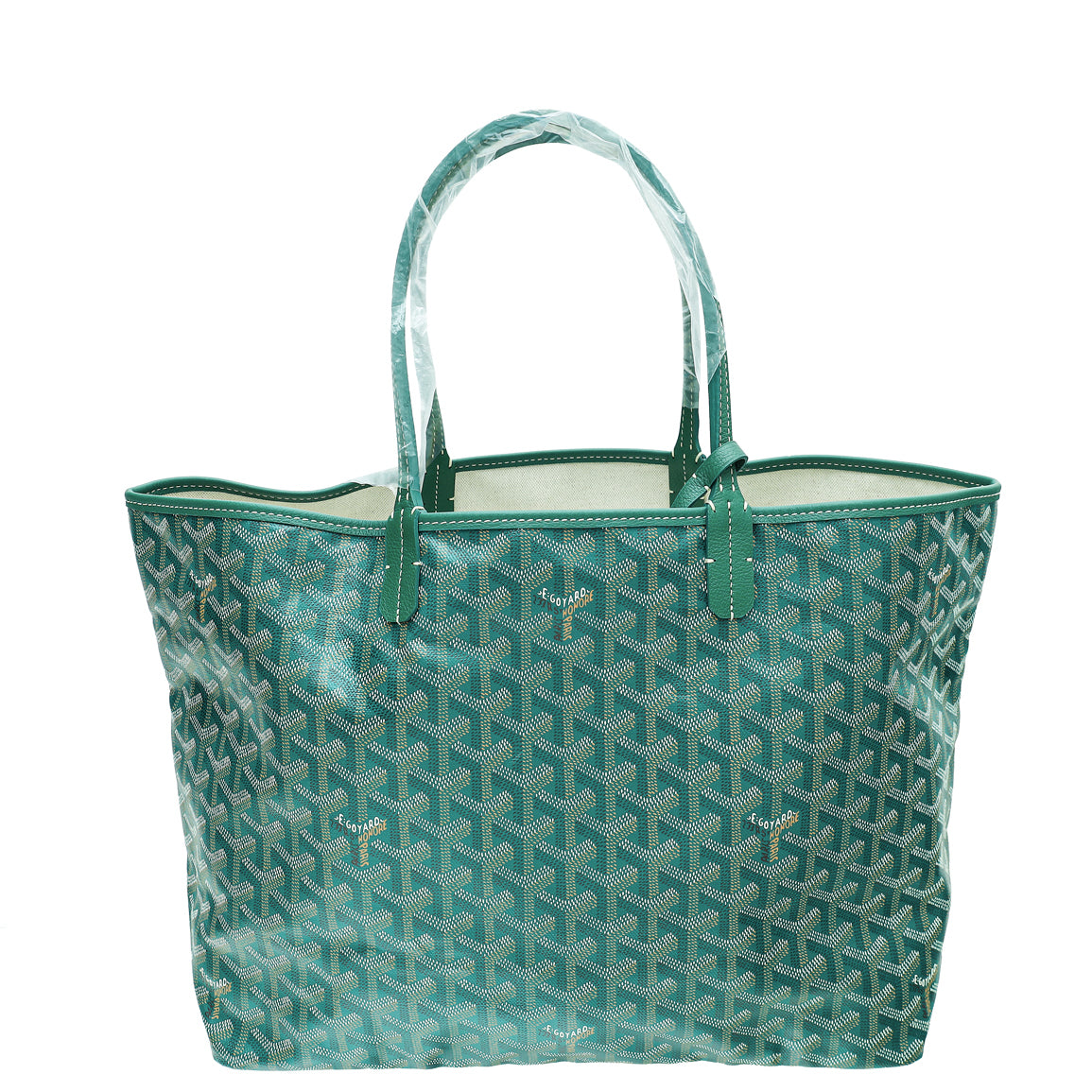 Goyard Green Goyardine Saint Louis PM Bag-Goyard-THE CLOSET