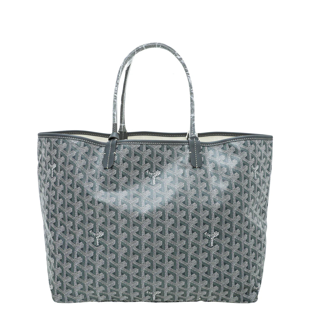 Goyard Grey Goyardine Saint Louis PM Bag-Goyard-THE CLOSET