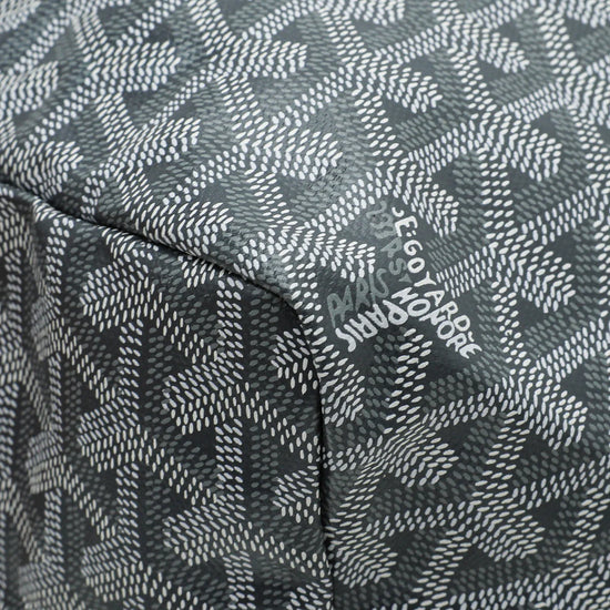 Goyard Grey Goyardine Saint Louis PM Bag