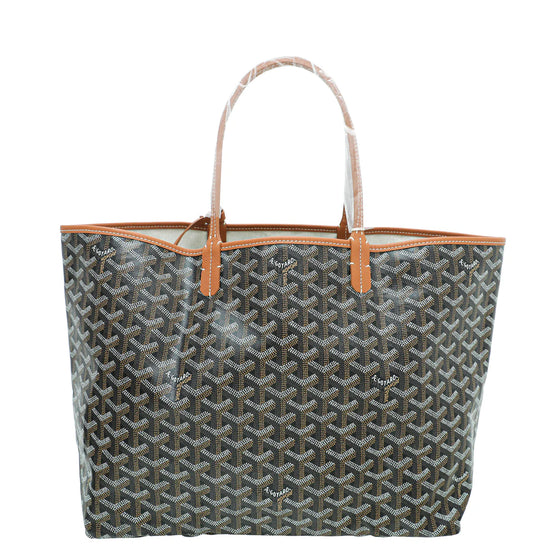 Goyard Bicolor Goyardine Saint Louis PM Bag