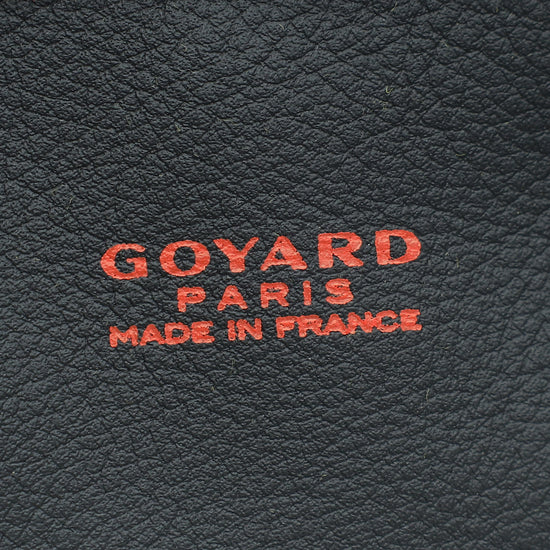 Goyard Black Goyardine Anjou Mini Reversible Bag