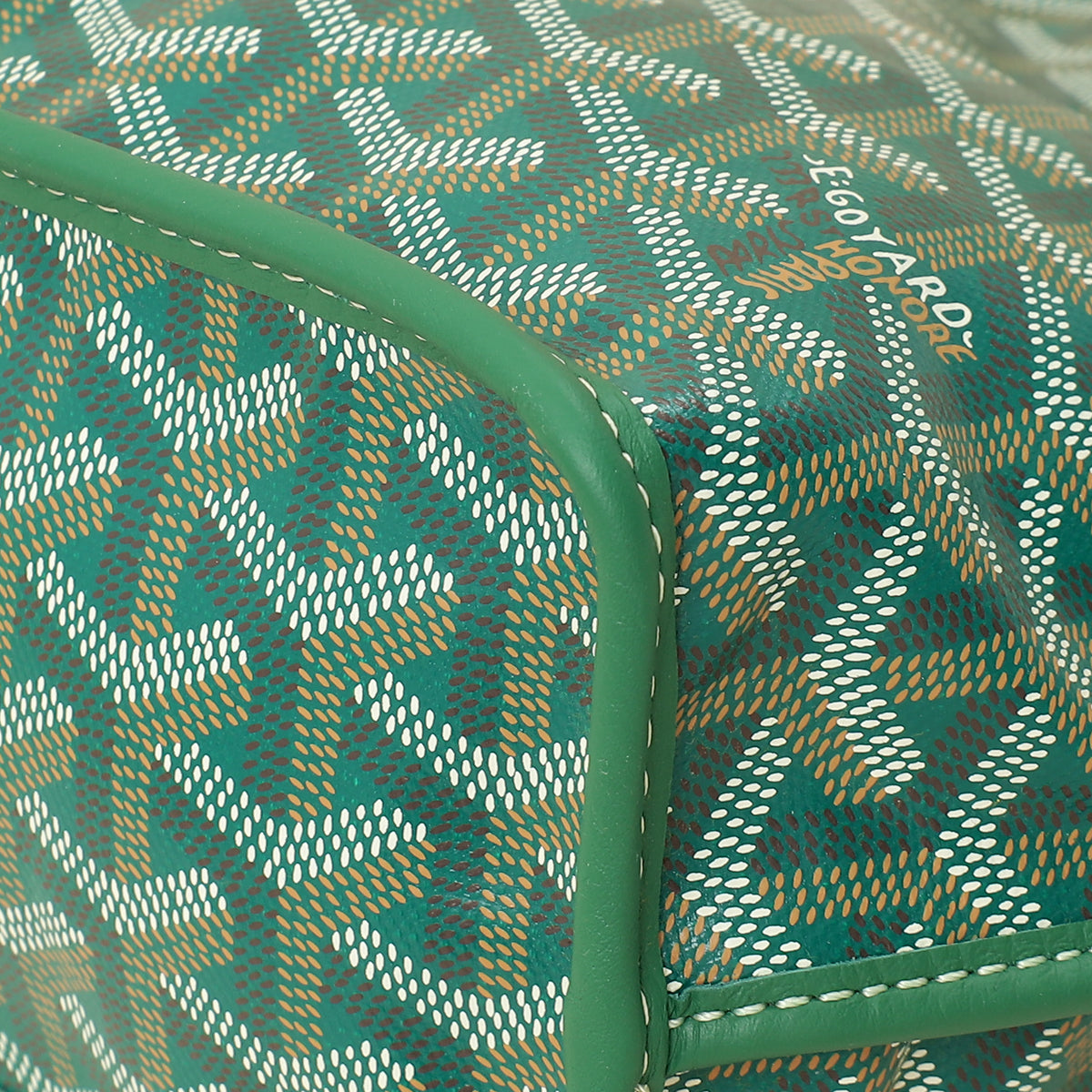 Goyard Green Anjou Mini Reversible Bag-Goyard-THE CLOSET