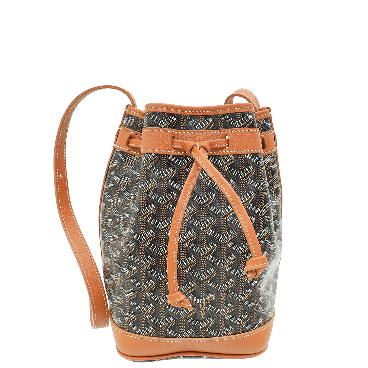 Goyard Bicolor Goyardine Petit Flot PM Bucket Bag-Goyard-THE CLOSET