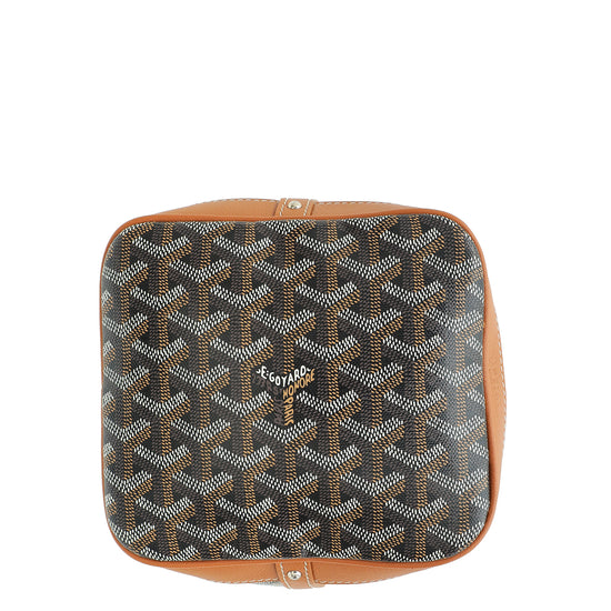 Goyard Bicolor Goyardine Petit Flot PM Bucket Bag-Goyard-THE CLOSET