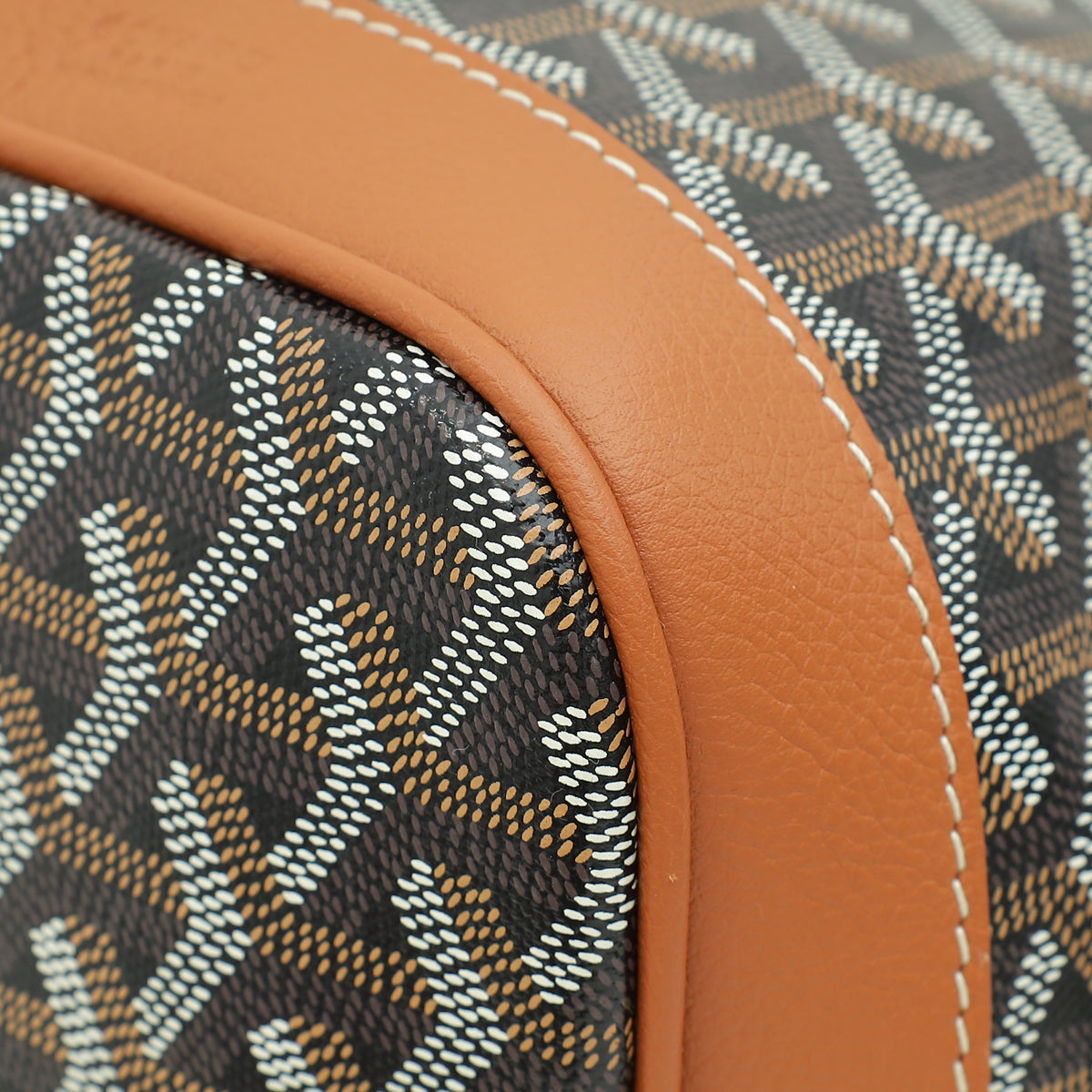 Goyard Bicolor Goyardine Petit Flot PM Bucket Bag-Goyard-THE CLOSET