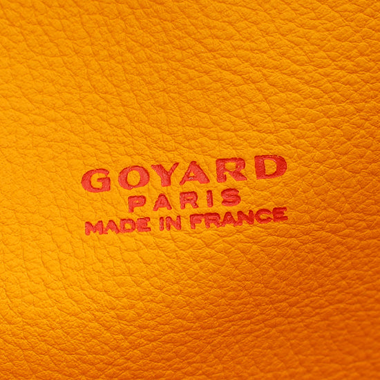 Goyard Yellow Goyardine Anjou Reversible PM Bag-Goyard-THE CLOSET
