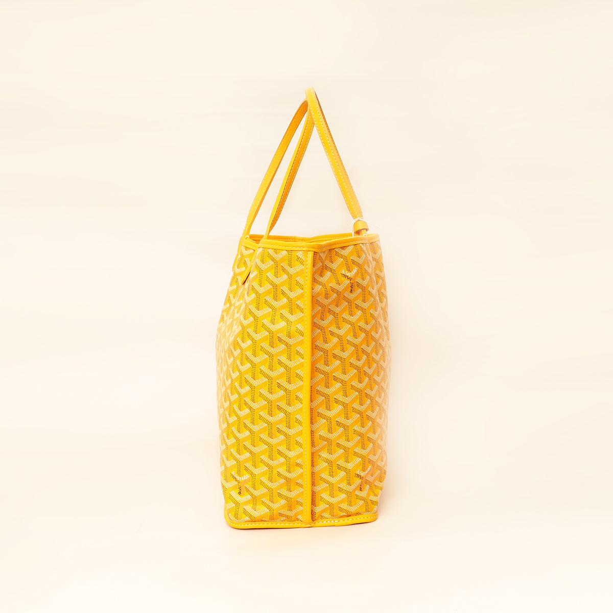 Goyard Yellow Goyardine Anjou Reversible PM Bag-Goyard-THE CLOSET