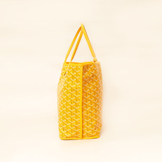 Goyard Yellow Goyardine Anjou Reversible PM Bag-Goyard-THE CLOSET