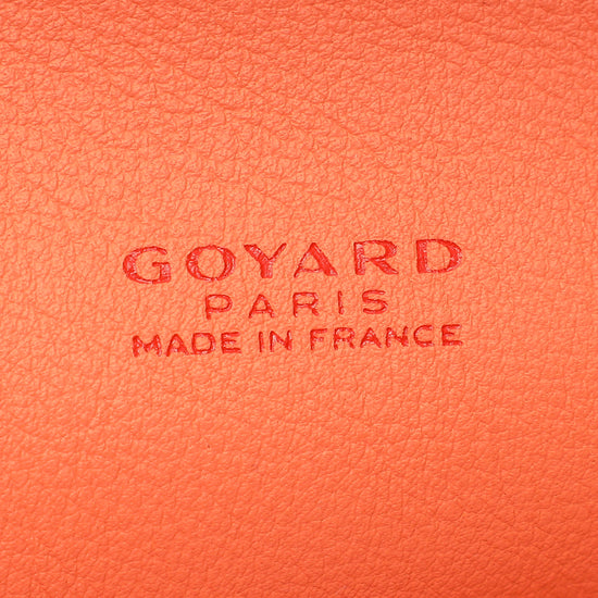 Goyardine Coral Ltd. Ed. Reversible Embroidered Seahorse Anjou PM Bag-Goyard-THE CLOSET