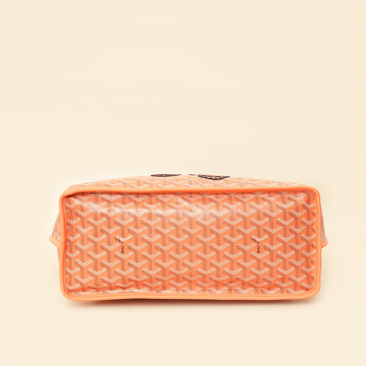 Goyardine Coral Ltd. Ed. Reversible Embroidered Seahorse Anjou PM Bag-Goyard-THE CLOSET