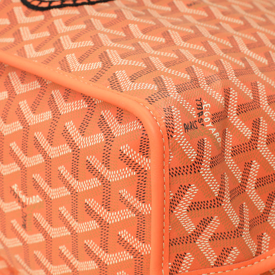 Goyardine Coral Ltd. Ed. Reversible Embroidered Seahorse Anjou PM Bag-Goyard-THE CLOSET