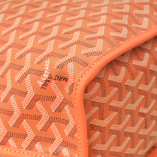 Goyardine Coral Ltd. Ed. Reversible Embroidered Seahorse Anjou PM Bag-Goyard-THE CLOSET