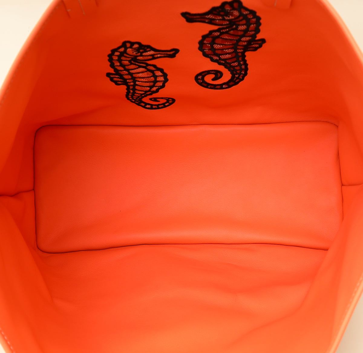 Goyardine Coral Ltd. Ed. Reversible Embroidered Seahorse Anjou PM Bag-Goyard-THE CLOSET