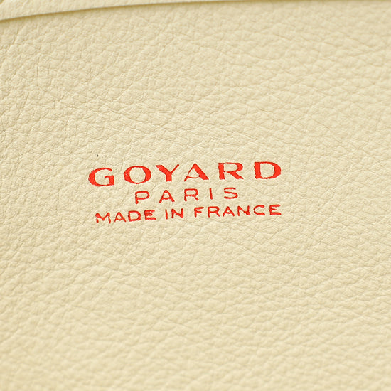 Goyardine Sand Ltd. Ed. Reversible Embroidered Seahorse Anjou PM Bag-Goyard-THE CLOSET