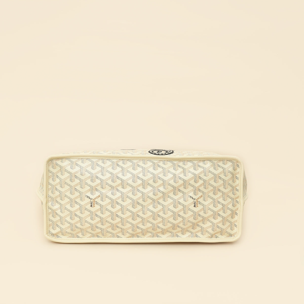 Goyardine Sand Ltd. Ed. Reversible Embroidered Seahorse Anjou PM Bag-Goyard-THE CLOSET