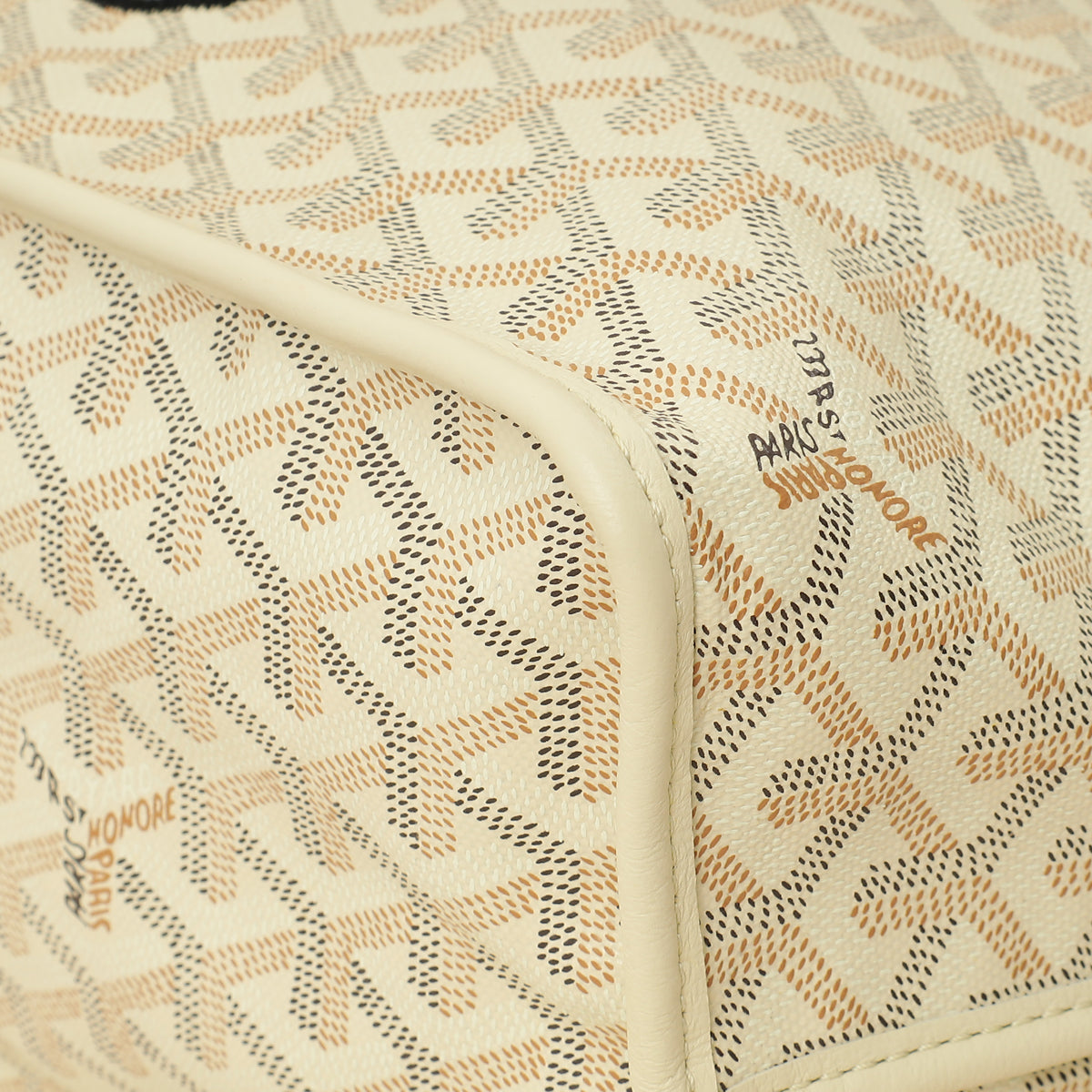 Goyardine Sand Ltd. Ed. Reversible Embroidered Seahorse Anjou PM Bag-Goyard-THE CLOSET