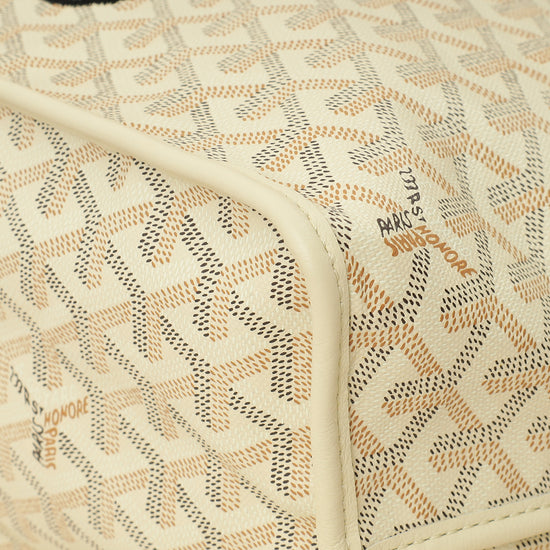 Goyardine Sand Ltd. Ed. Reversible Embroidered Seahorse Anjou PM Bag-Goyard-THE CLOSET