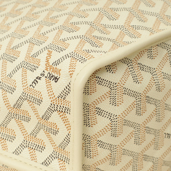 Goyardine Sand Ltd. Ed. Reversible Embroidered Seahorse Anjou PM Bag-Goyard-THE CLOSET