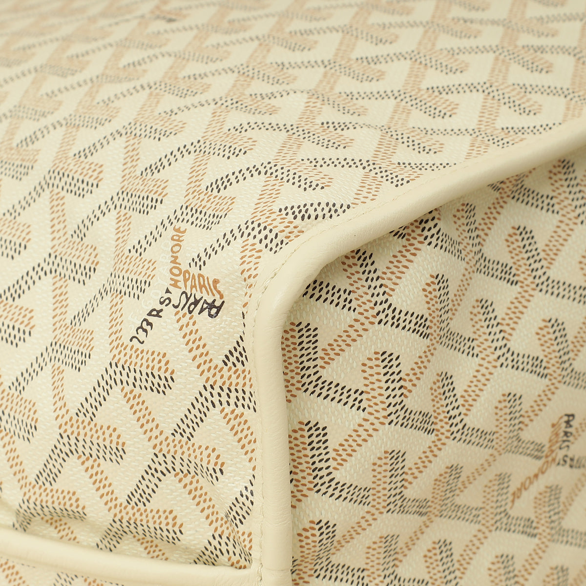 Goyardine Sand Ltd. Ed. Reversible Embroidered Seahorse Anjou PM Bag-Goyard-THE CLOSET