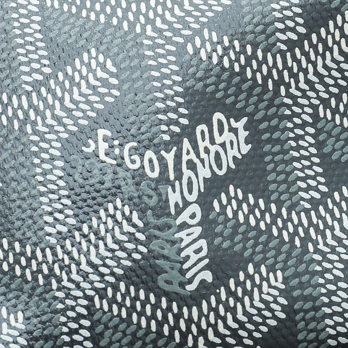 Goyard Grey Goyardine Saint Louis PM Bag