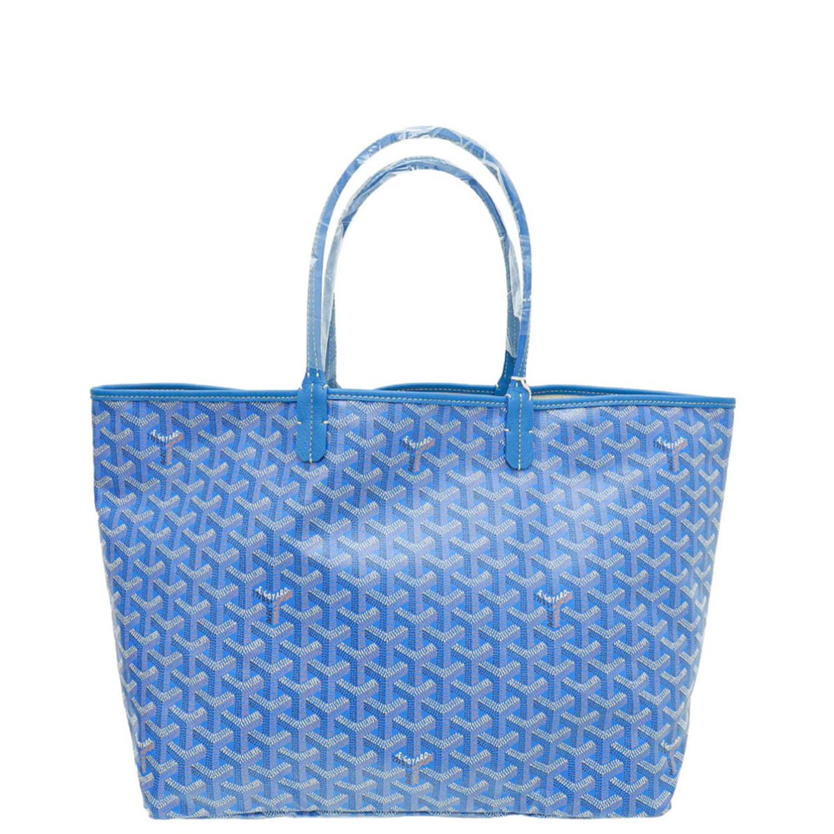Goyard Blue Goyardine Saint Louis PM Bag-Goyard-THE CLOSET
