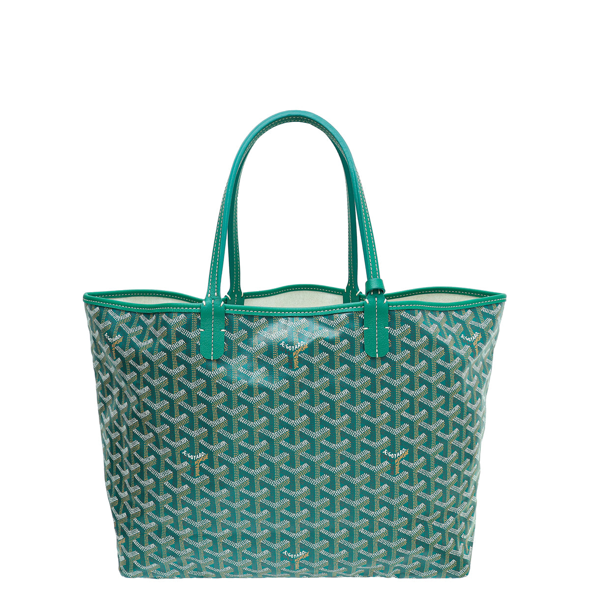 Goyard Green Goyardine Saint Louis PM Bag-Goyard-THE CLOSET