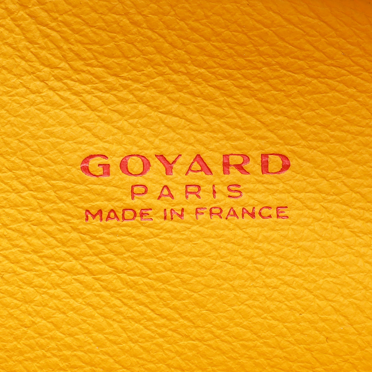 Goyard Yellow Goyardine Anjou GM Reversible Bag