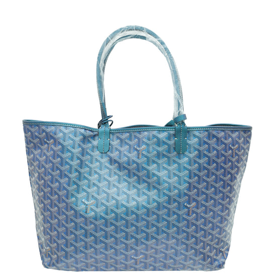 Goyard Pearly Blue Limited Edition 2024 Goyardine Saint Louis PM Bag