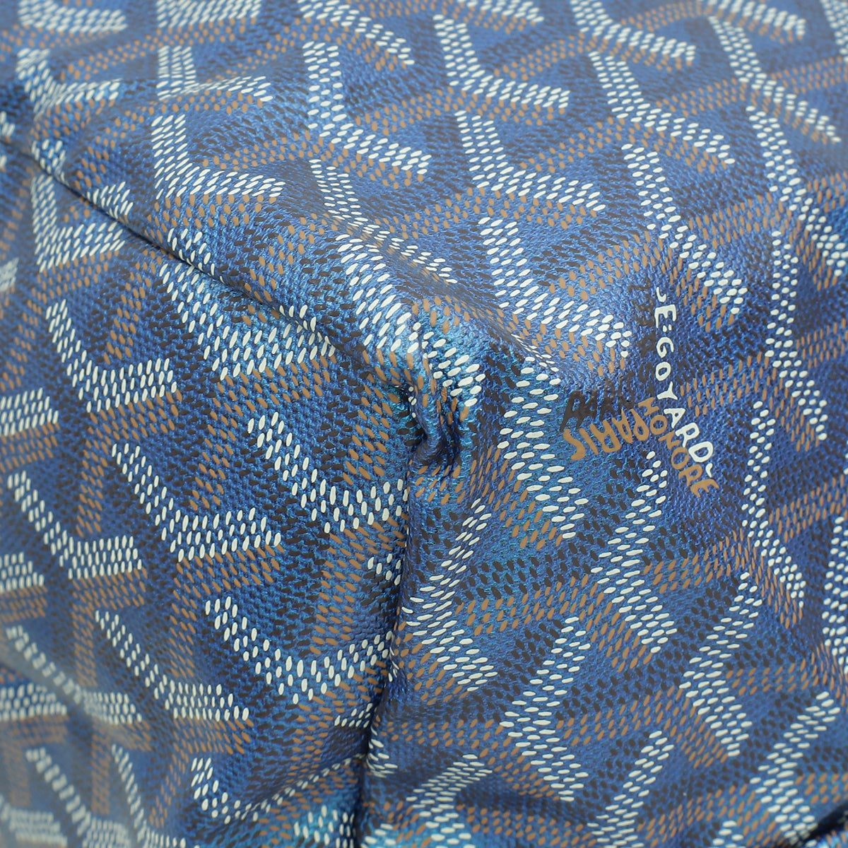 Goyard Pearly Blue Limited Edition 2024 Goyardine Saint Louis PM Bag