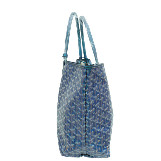 Goyard Pearly Blue Limited Edition 2024 Goyardine Saint Louis PM Bag