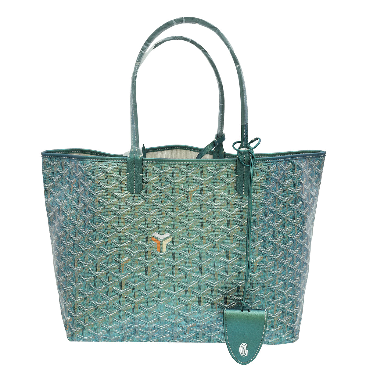 Goyard Pearly Green Limited Edition 2024 Pearly Goyardine Saint Louis PM Bag-Goyard-THE CLOSET
