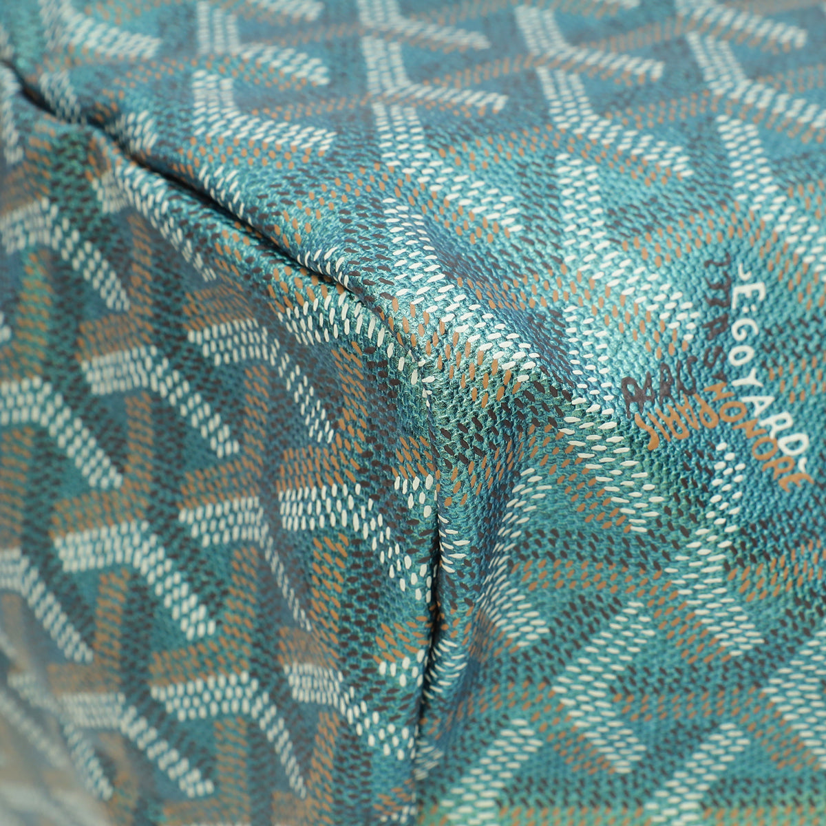 Goyard Pearly Green Limited Edition 2024 Pearly Goyardine Saint Louis PM Bag