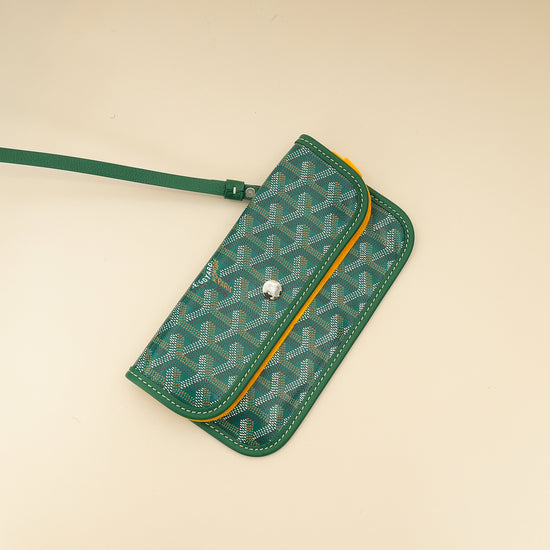 Goyard Green Goyardine Saint Louis PM Bag-Goyard-THE CLOSET