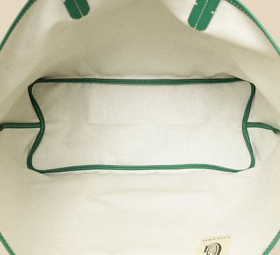 Goyard Green Goyardine Saint Louis PM Bag-Goyard-THE CLOSET